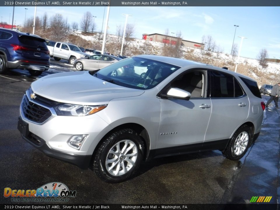 2019 Chevrolet Equinox LT AWD Silver Ice Metallic / Jet Black Photo #5