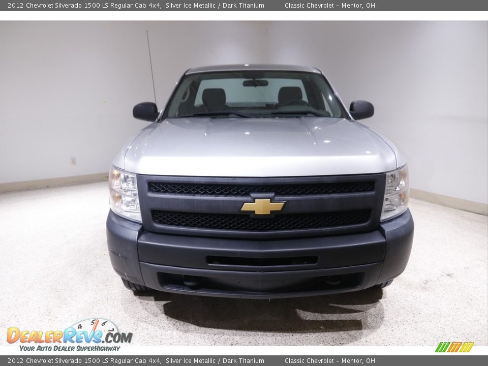 2012 Chevrolet Silverado 1500 LS Regular Cab 4x4 Silver Ice Metallic / Dark Titanium Photo #2