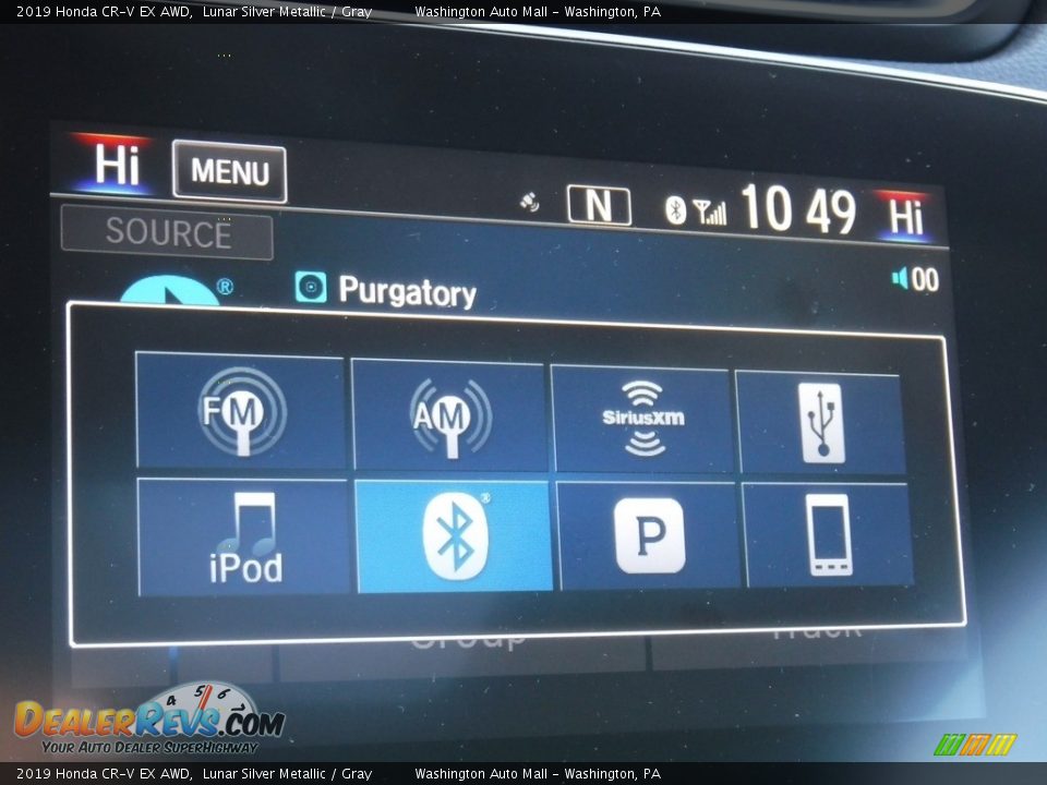 2019 Honda CR-V EX AWD Lunar Silver Metallic / Gray Photo #19