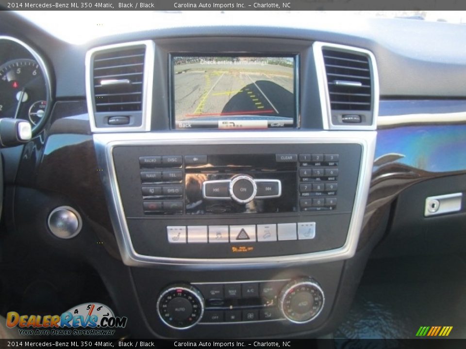 2014 Mercedes-Benz ML 350 4Matic Black / Black Photo #15