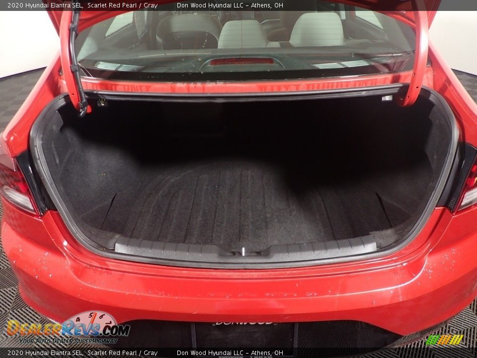 2020 Hyundai Elantra SEL Scarlet Red Pearl / Gray Photo #15