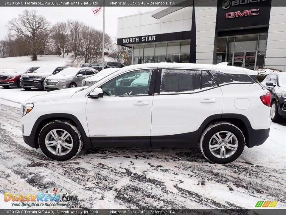 2020 GMC Terrain SLE AWD Summit White / Jet Black Photo #2