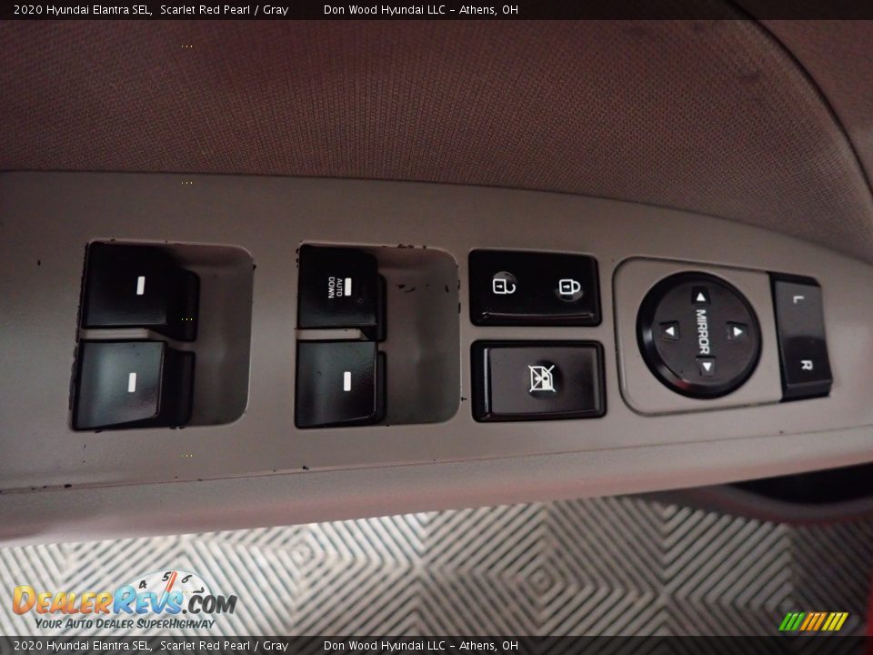 2020 Hyundai Elantra SEL Scarlet Red Pearl / Gray Photo #19