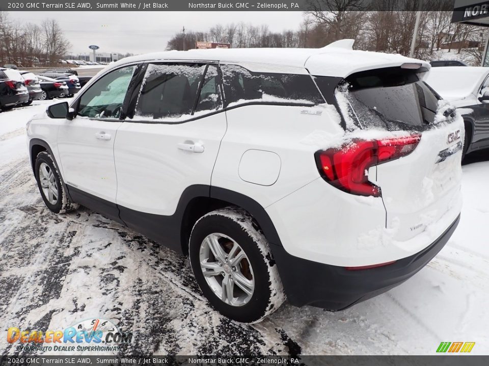 2020 GMC Terrain SLE AWD Summit White / Jet Black Photo #3