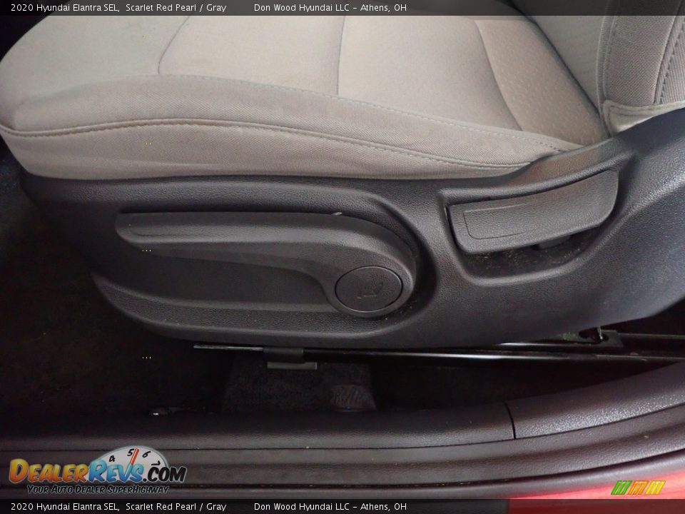 2020 Hyundai Elantra SEL Scarlet Red Pearl / Gray Photo #21
