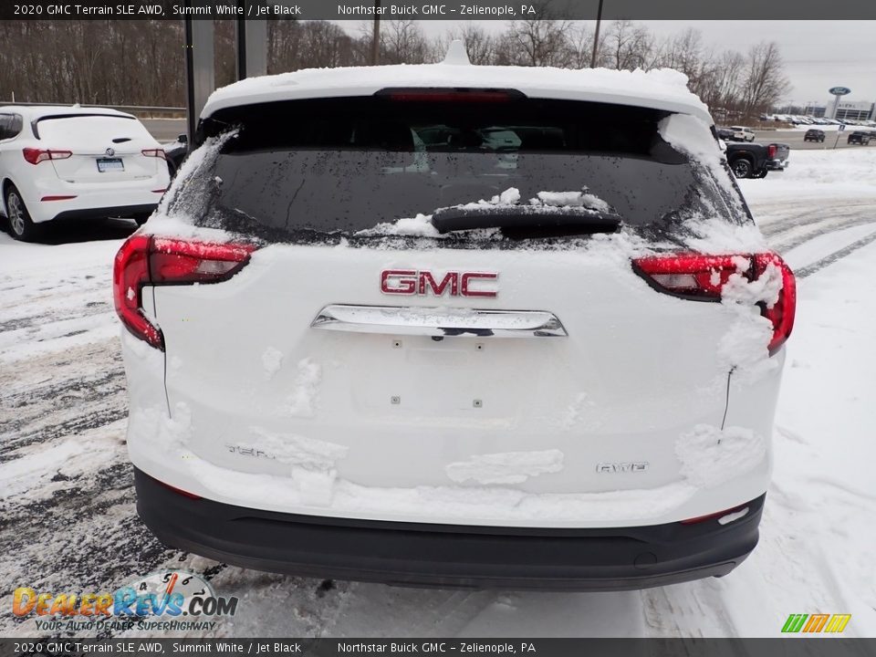 2020 GMC Terrain SLE AWD Summit White / Jet Black Photo #5