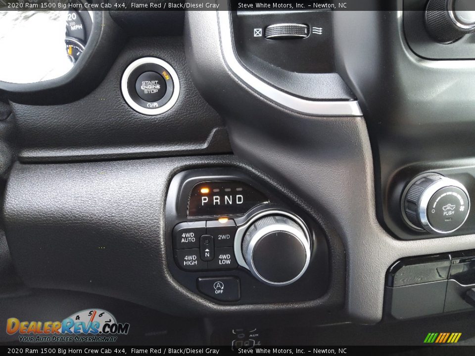 2020 Ram 1500 Big Horn Crew Cab 4x4 Flame Red / Black/Diesel Gray Photo #22