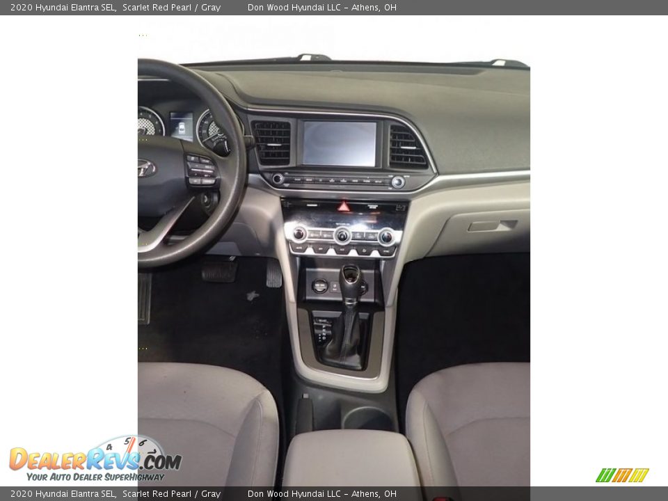 2020 Hyundai Elantra SEL Scarlet Red Pearl / Gray Photo #23