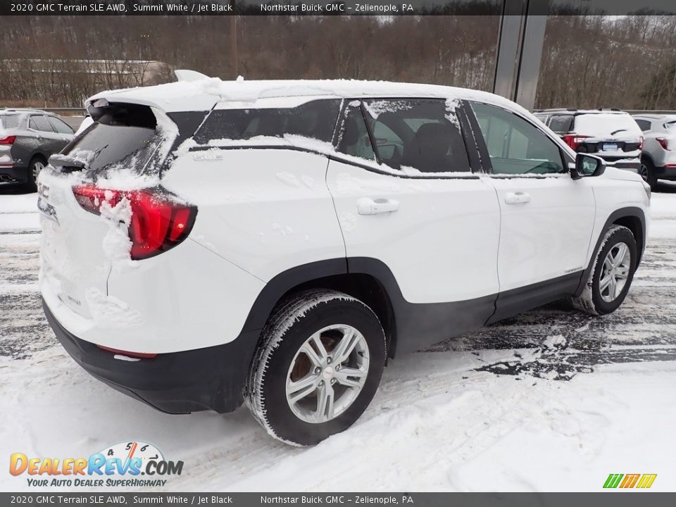 2020 GMC Terrain SLE AWD Summit White / Jet Black Photo #7