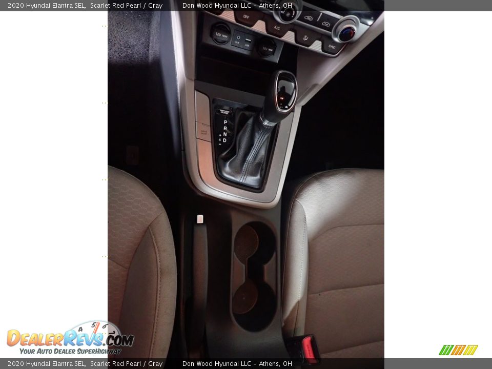 2020 Hyundai Elantra SEL Scarlet Red Pearl / Gray Photo #30
