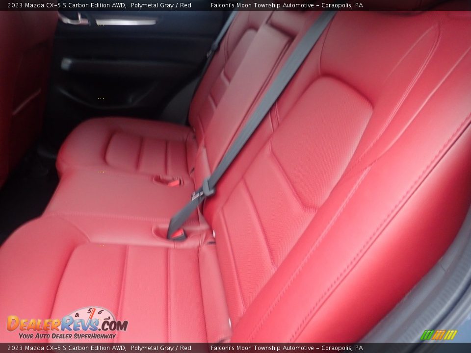 Rear Seat of 2023 Mazda CX-5 S Carbon Edition AWD Photo #12