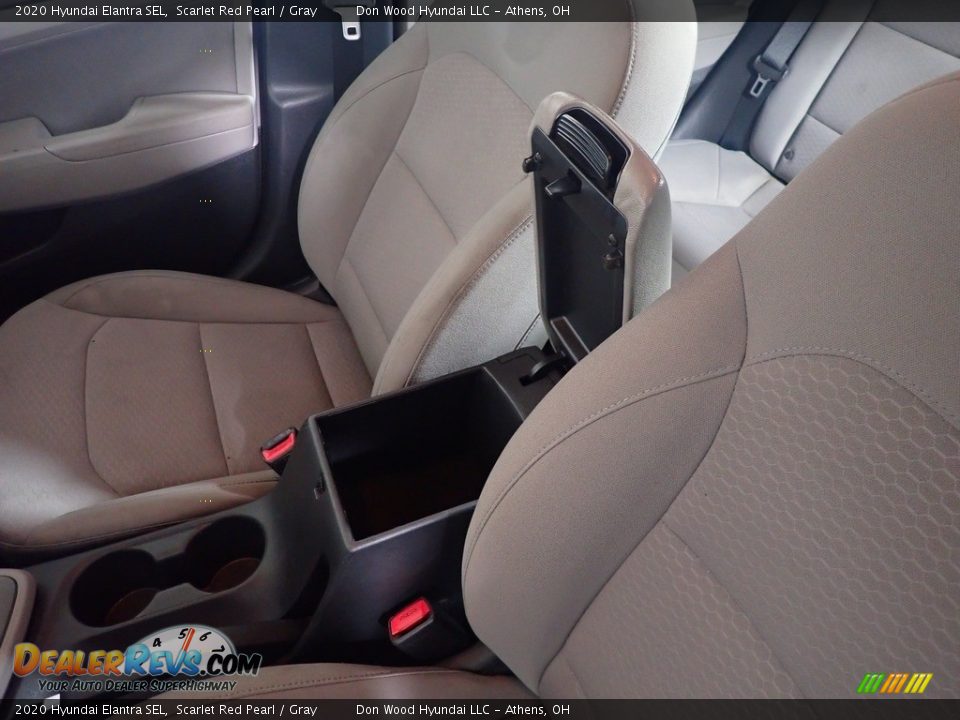 2020 Hyundai Elantra SEL Scarlet Red Pearl / Gray Photo #31