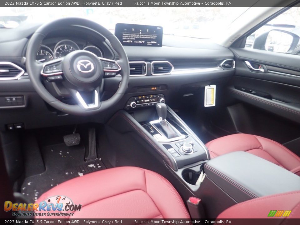 Front Seat of 2023 Mazda CX-5 S Carbon Edition AWD Photo #13