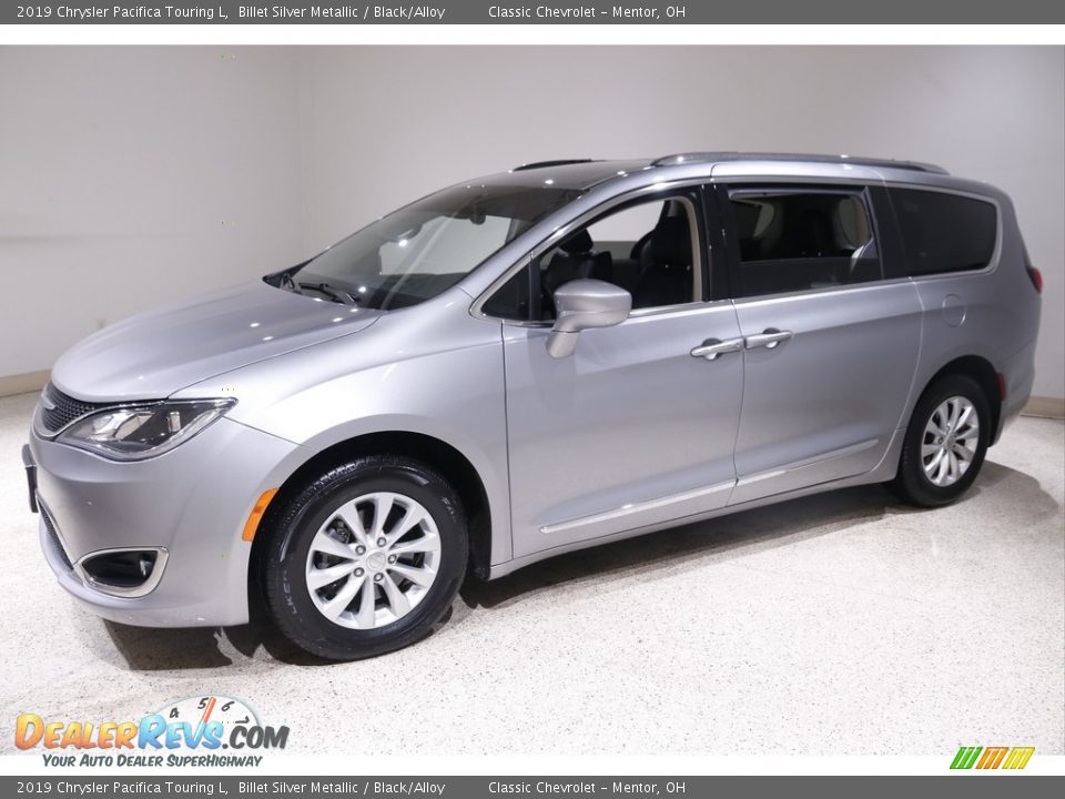 2019 Chrysler Pacifica Touring L Billet Silver Metallic / Black/Alloy Photo #3