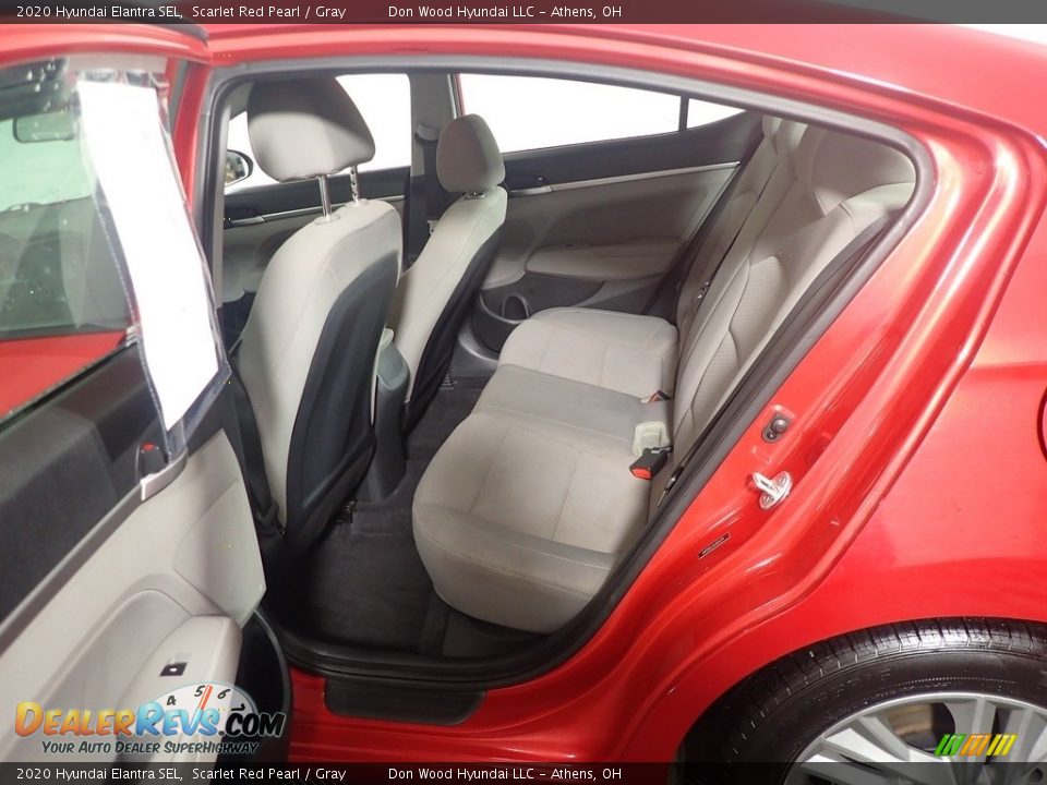 2020 Hyundai Elantra SEL Scarlet Red Pearl / Gray Photo #33
