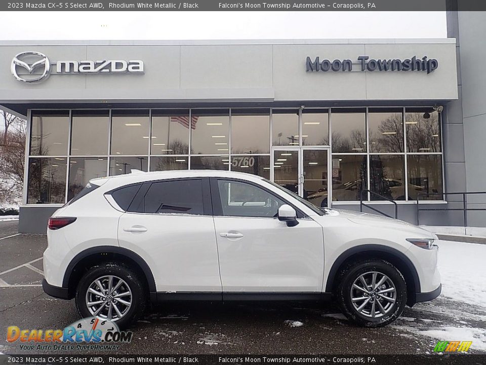 2023 Mazda CX-5 S Select AWD Rhodium White Metallic / Black Photo #1