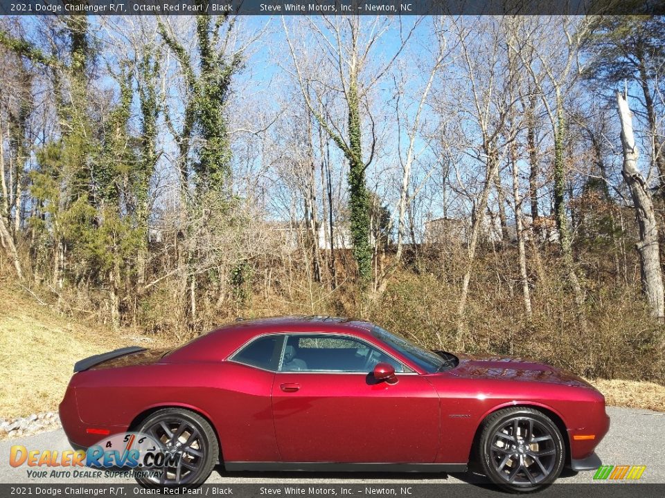 2021 Dodge Challenger R/T Octane Red Pearl / Black Photo #6