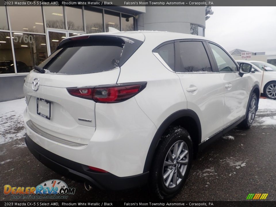 2023 Mazda CX-5 S Select AWD Rhodium White Metallic / Black Photo #2