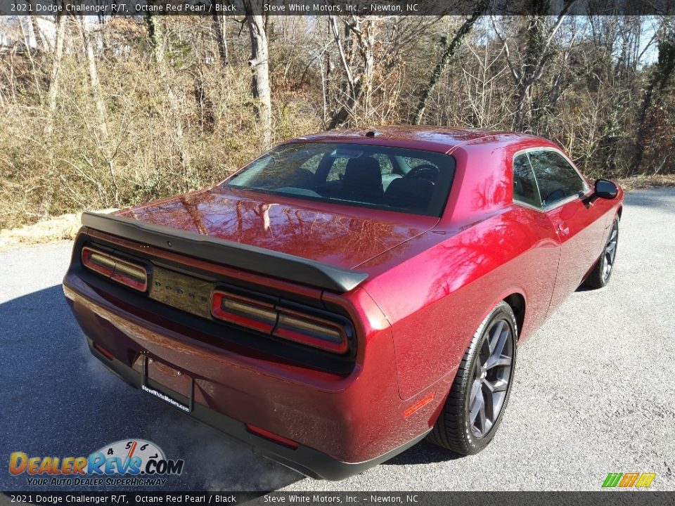 2021 Dodge Challenger R/T Octane Red Pearl / Black Photo #7