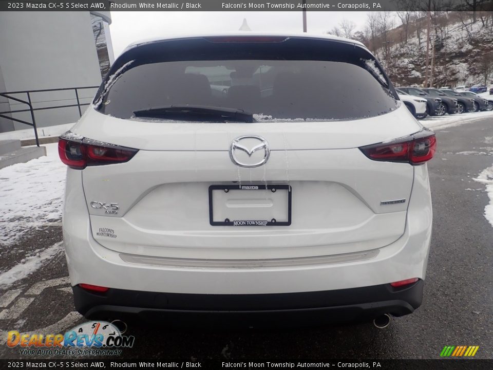 2023 Mazda CX-5 S Select AWD Rhodium White Metallic / Black Photo #3