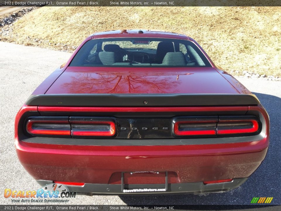 2021 Dodge Challenger R/T Octane Red Pearl / Black Photo #8