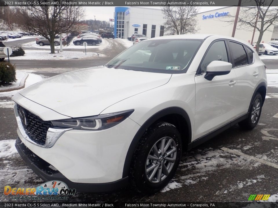 2023 Mazda CX-5 S Select AWD Rhodium White Metallic / Black Photo #7