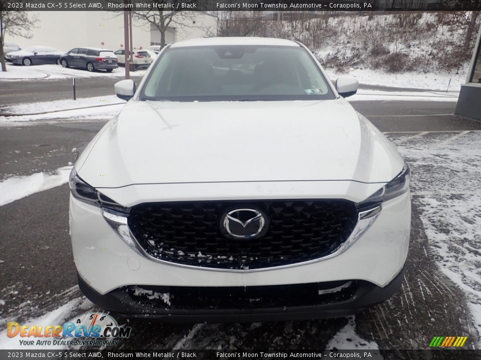 2023 Mazda CX-5 S Select AWD Rhodium White Metallic / Black Photo #8