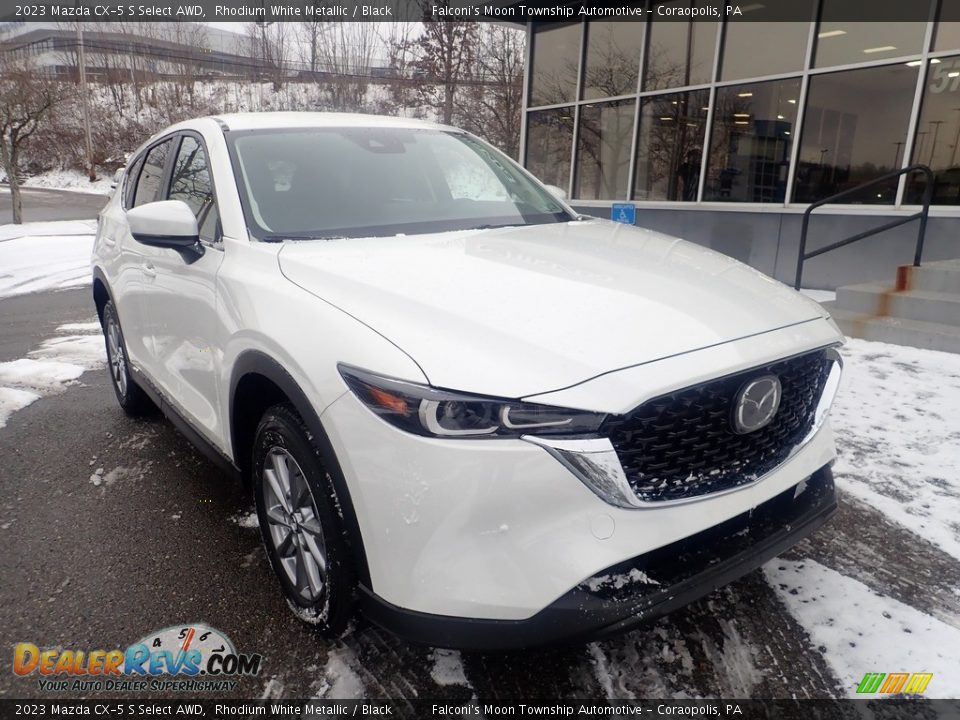 2023 Mazda CX-5 S Select AWD Rhodium White Metallic / Black Photo #9