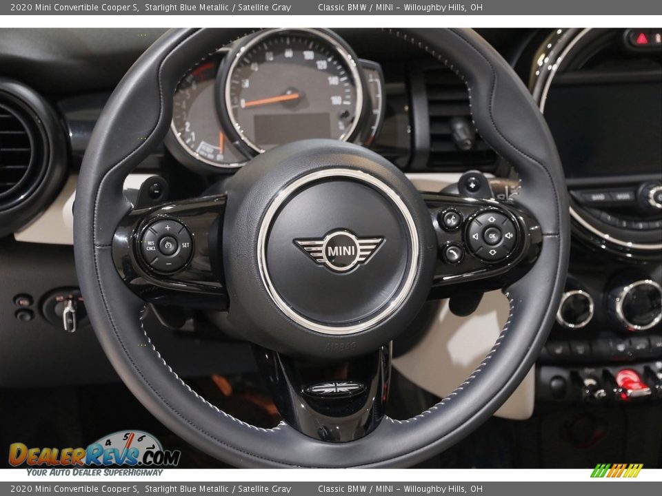 2020 Mini Convertible Cooper S Steering Wheel Photo #8