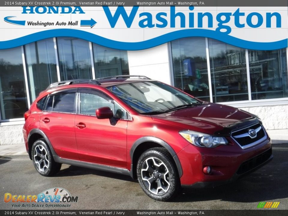 2014 Subaru XV Crosstrek 2.0i Premium Venetian Red Pearl / Ivory Photo #1