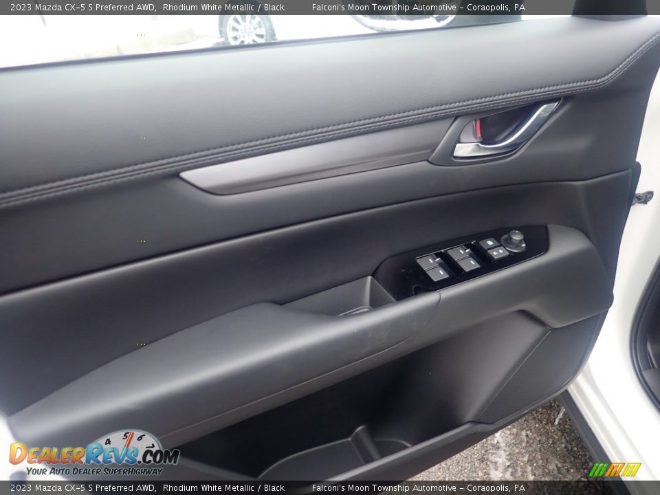 2023 Mazda CX-5 S Preferred AWD Rhodium White Metallic / Black Photo #14