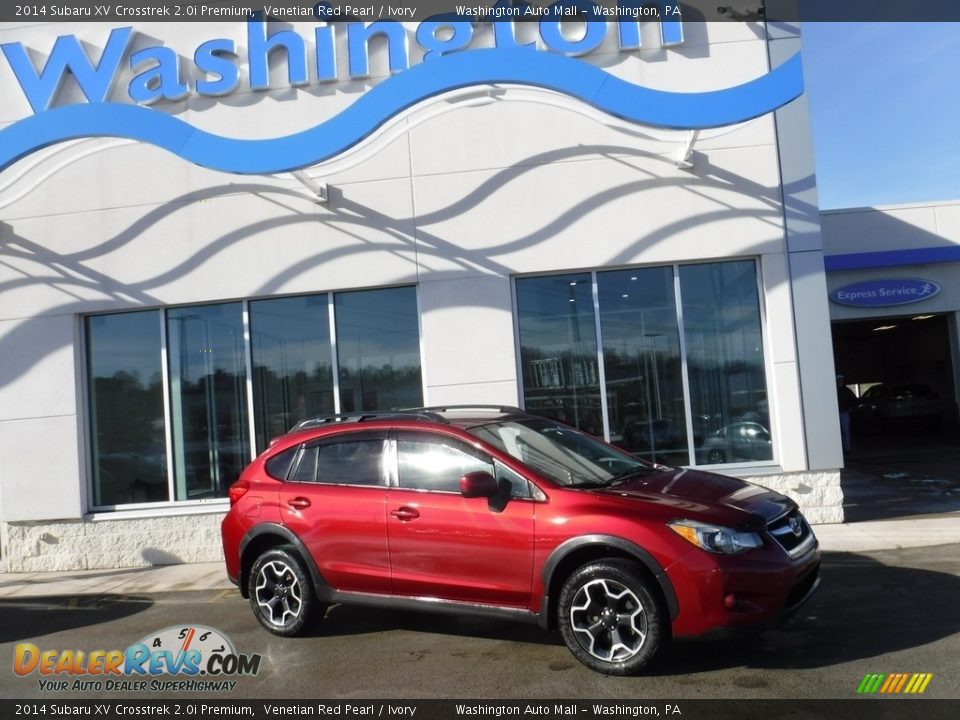 2014 Subaru XV Crosstrek 2.0i Premium Venetian Red Pearl / Ivory Photo #2