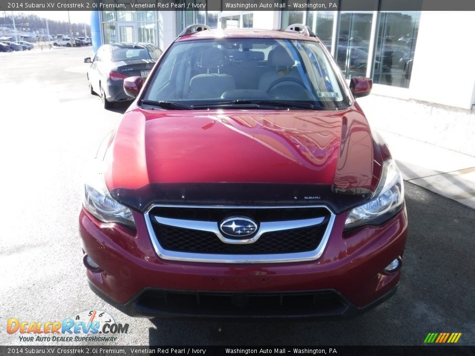 2014 Subaru XV Crosstrek 2.0i Premium Venetian Red Pearl / Ivory Photo #5