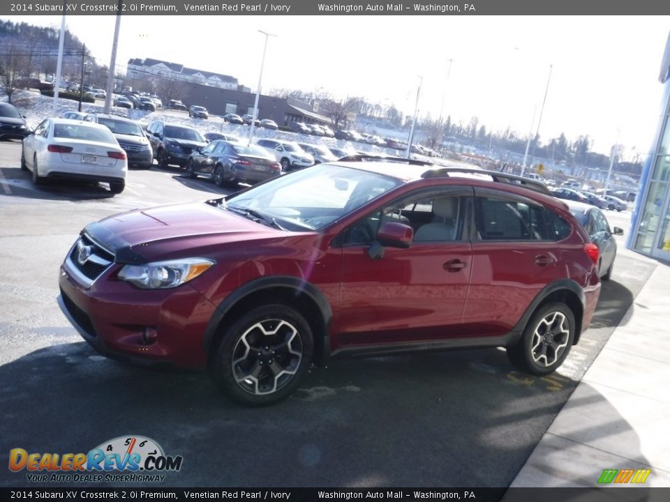 2014 Subaru XV Crosstrek 2.0i Premium Venetian Red Pearl / Ivory Photo #6