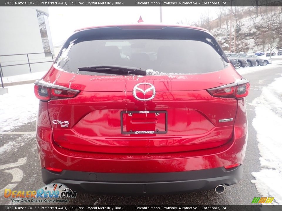 2023 Mazda CX-5 S Preferred AWD Soul Red Crystal Metallic / Black Photo #3