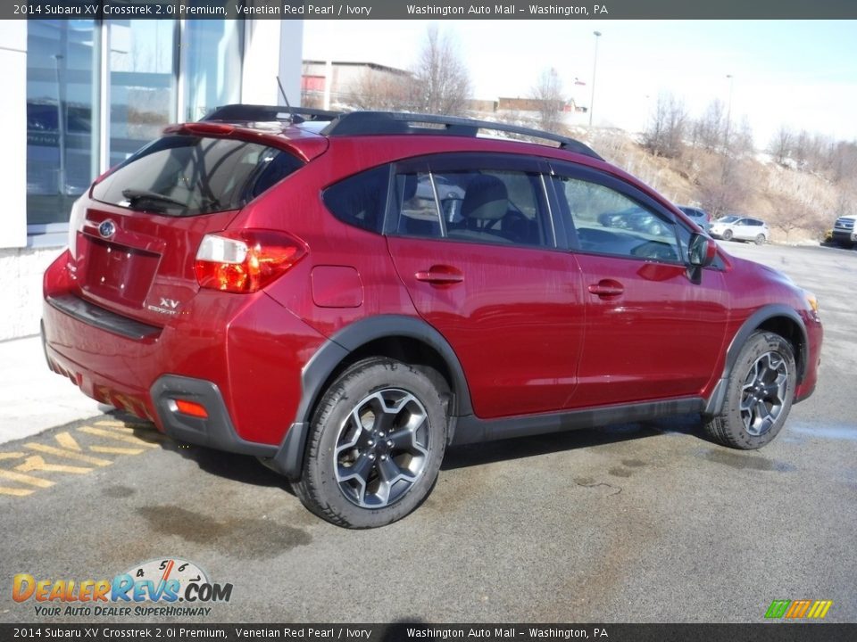 2014 Subaru XV Crosstrek 2.0i Premium Venetian Red Pearl / Ivory Photo #11