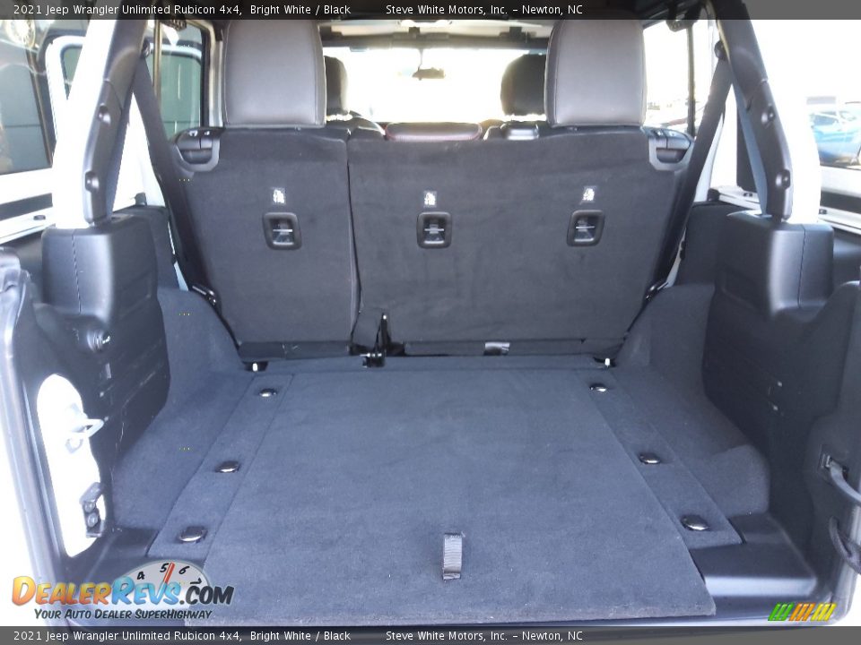 2021 Jeep Wrangler Unlimited Rubicon 4x4 Bright White / Black Photo #15