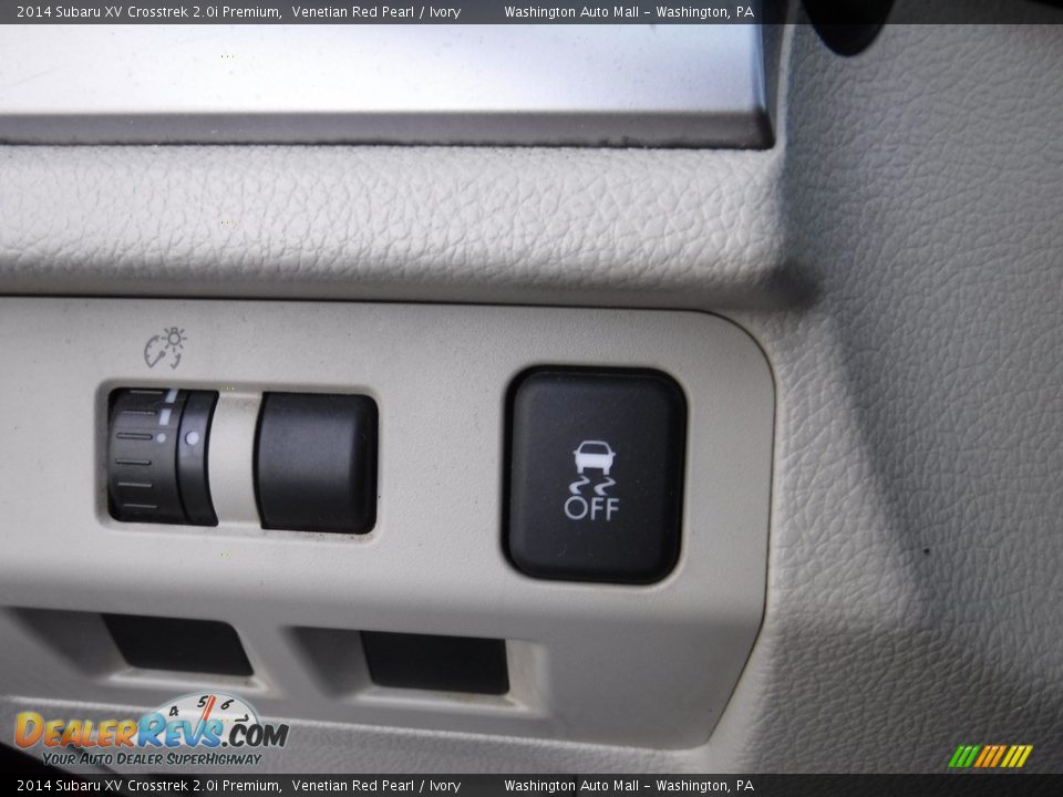2014 Subaru XV Crosstrek 2.0i Premium Venetian Red Pearl / Ivory Photo #16