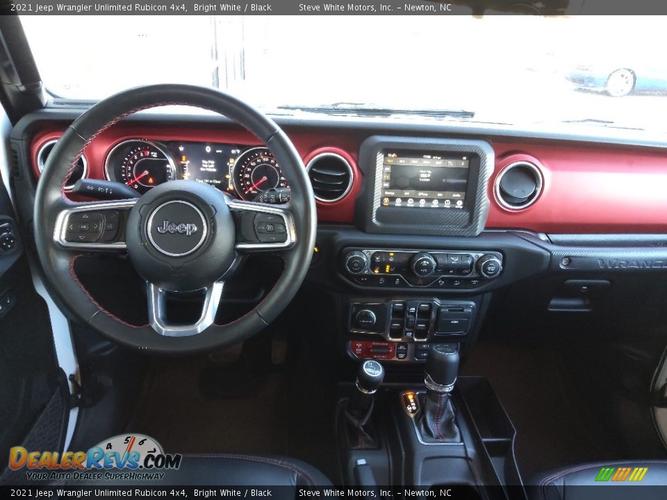 2021 Jeep Wrangler Unlimited Rubicon 4x4 Bright White / Black Photo #18