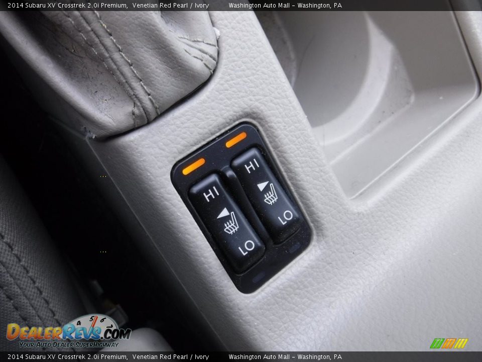 2014 Subaru XV Crosstrek 2.0i Premium Venetian Red Pearl / Ivory Photo #17
