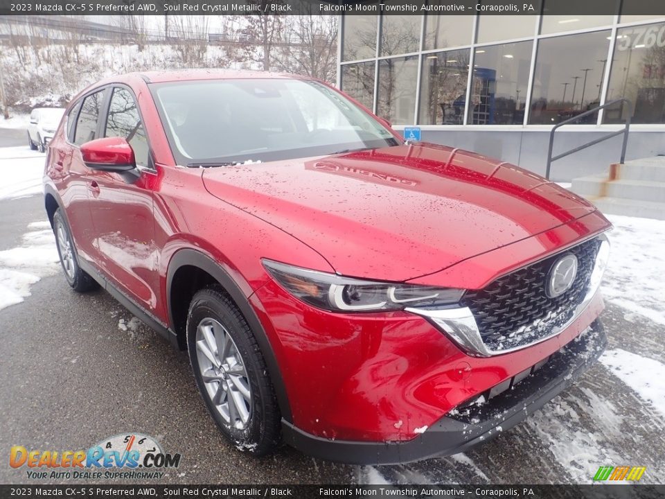 2023 Mazda CX-5 S Preferred AWD Soul Red Crystal Metallic / Black Photo #9