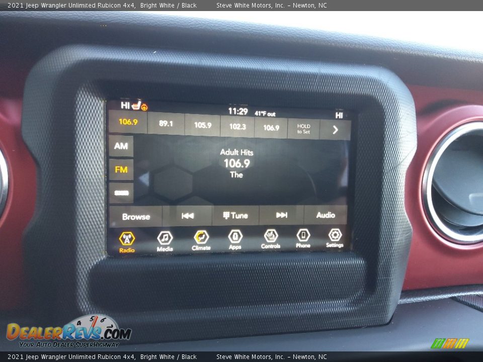 2021 Jeep Wrangler Unlimited Rubicon 4x4 Bright White / Black Photo #22