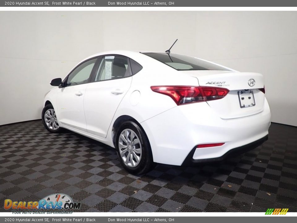 2020 Hyundai Accent SE Frost White Pearl / Black Photo #11