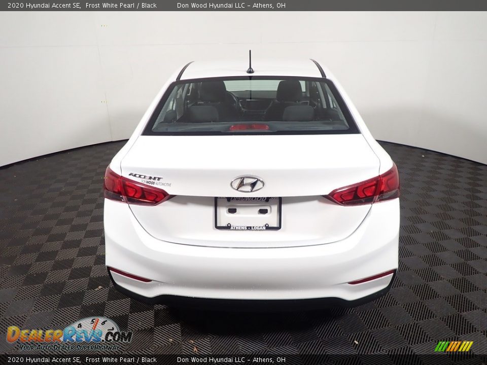 2020 Hyundai Accent SE Frost White Pearl / Black Photo #13