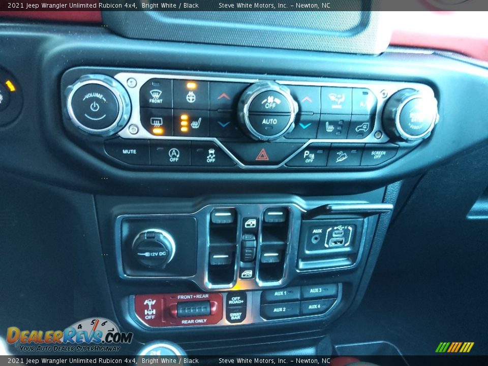 2021 Jeep Wrangler Unlimited Rubicon 4x4 Bright White / Black Photo #25