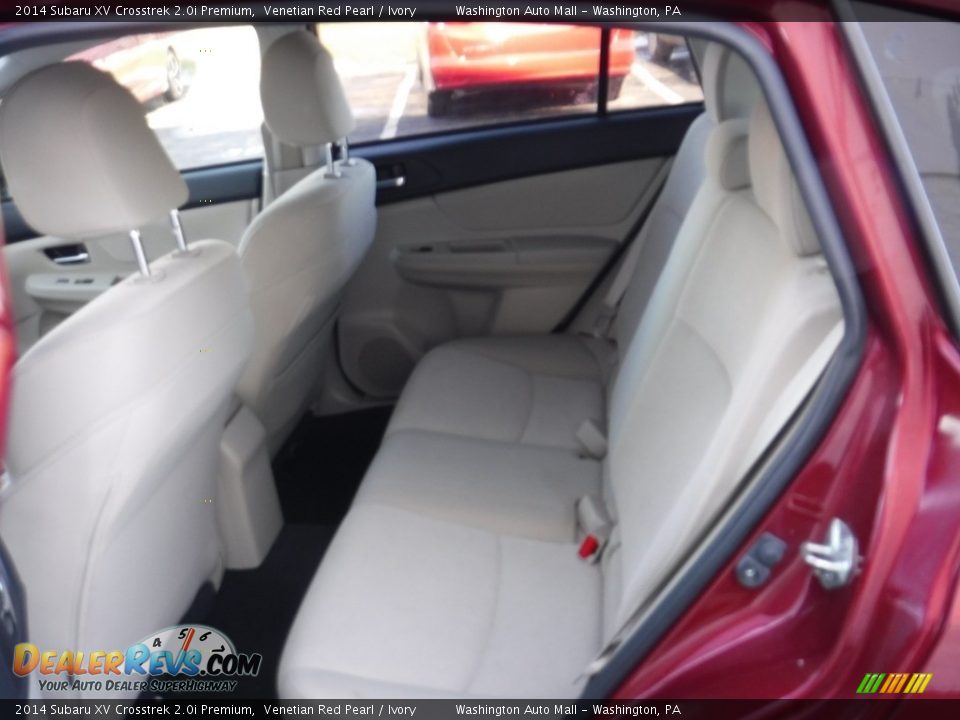 2014 Subaru XV Crosstrek 2.0i Premium Venetian Red Pearl / Ivory Photo #25
