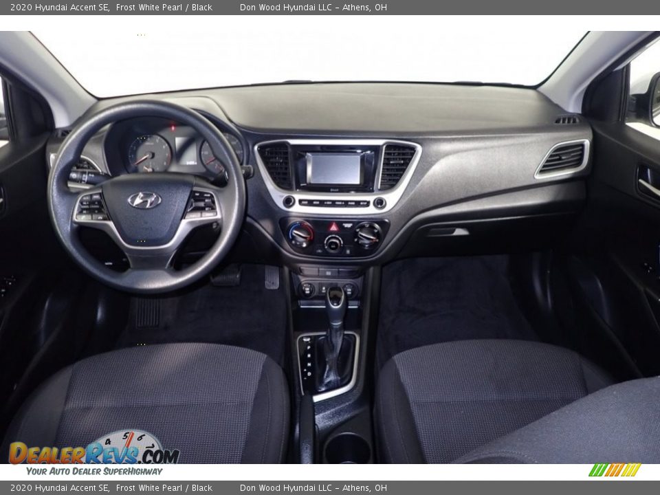 2020 Hyundai Accent SE Frost White Pearl / Black Photo #22