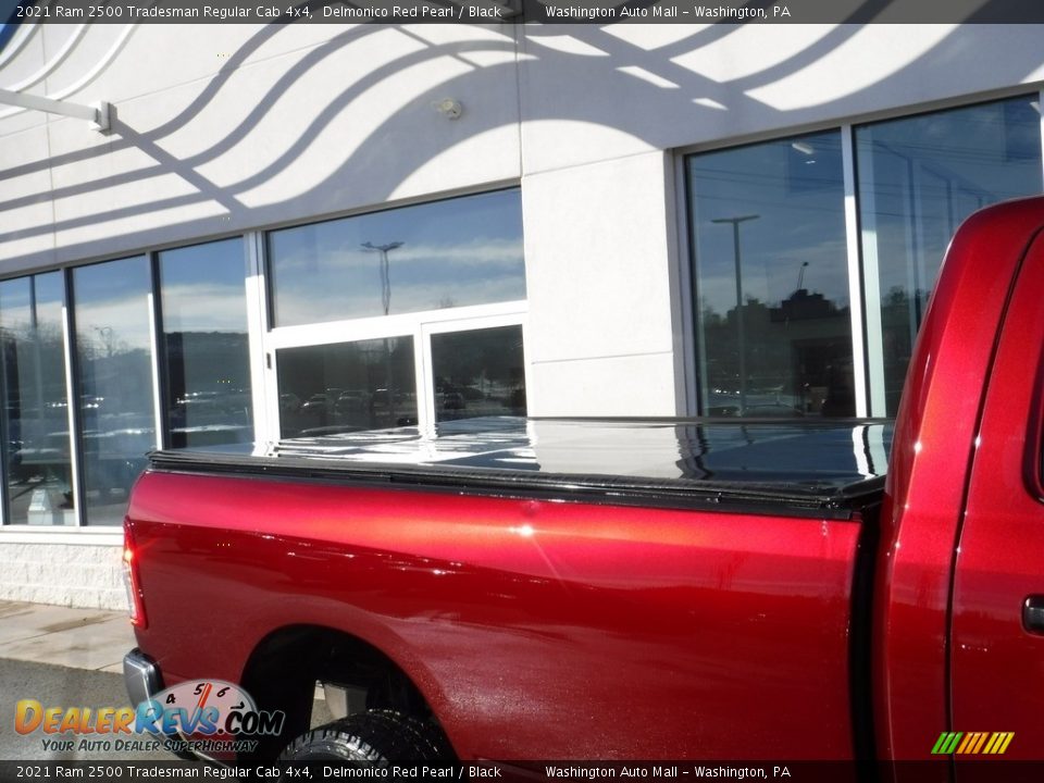 2021 Ram 2500 Tradesman Regular Cab 4x4 Delmonico Red Pearl / Black Photo #5