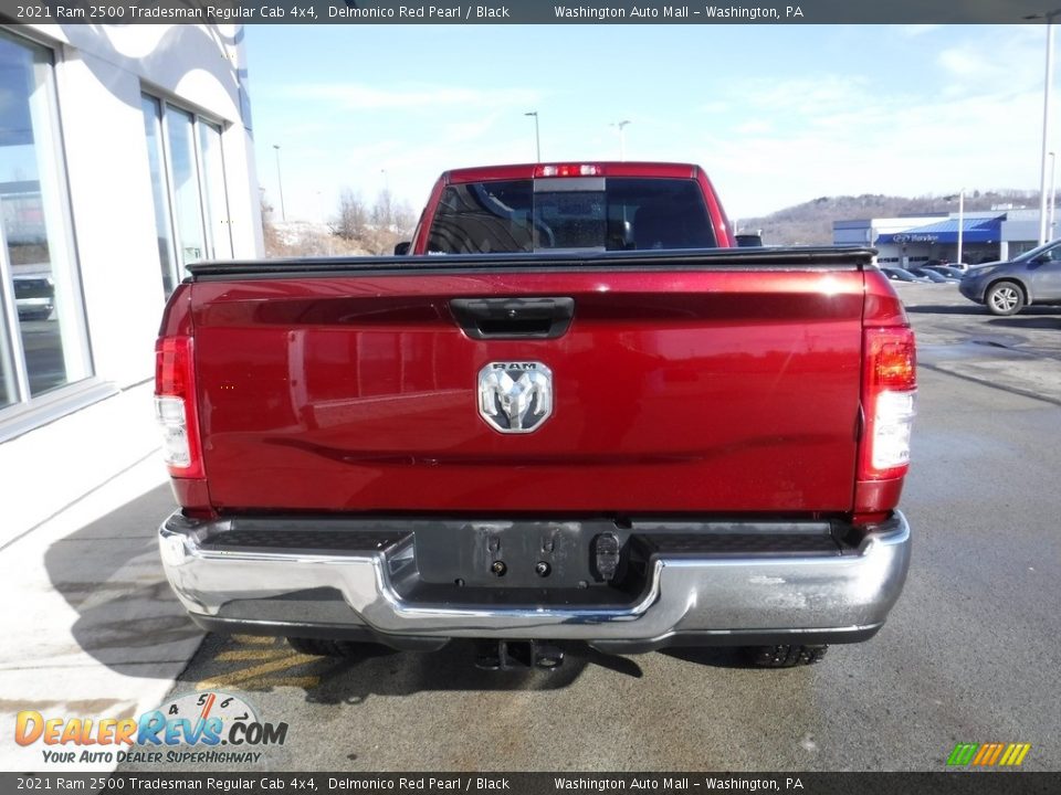 2021 Ram 2500 Tradesman Regular Cab 4x4 Delmonico Red Pearl / Black Photo #9