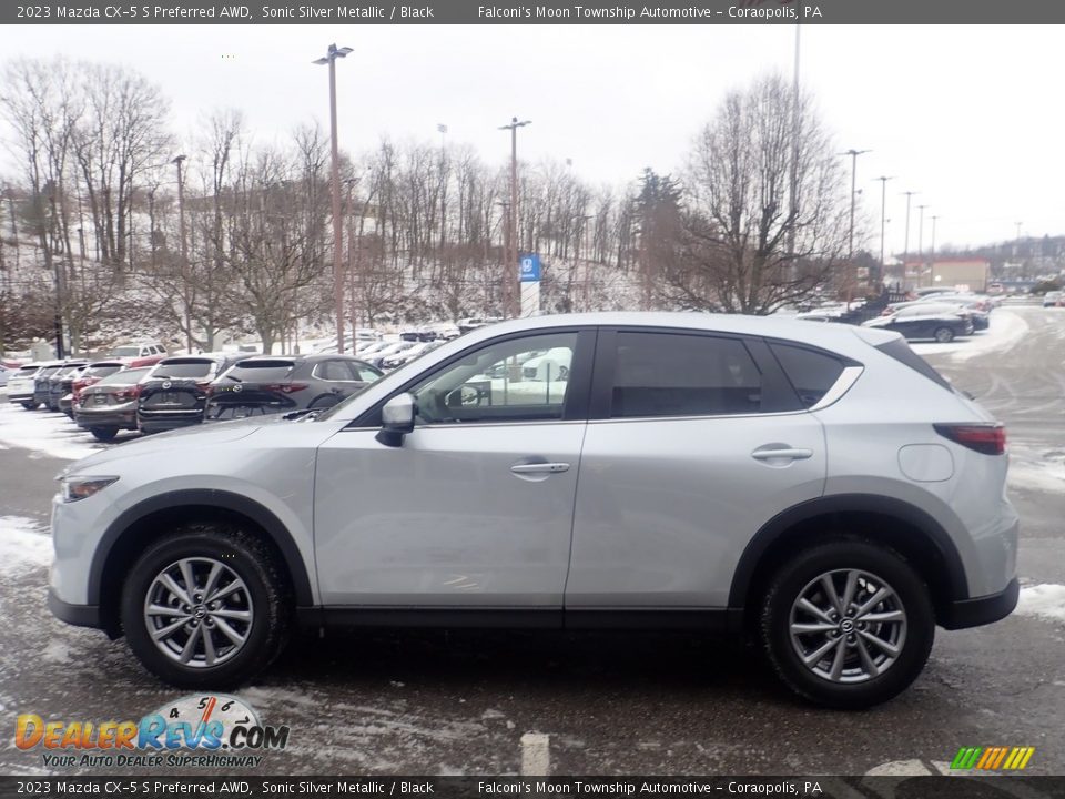 Sonic Silver Metallic 2023 Mazda CX-5 S Preferred AWD Photo #6